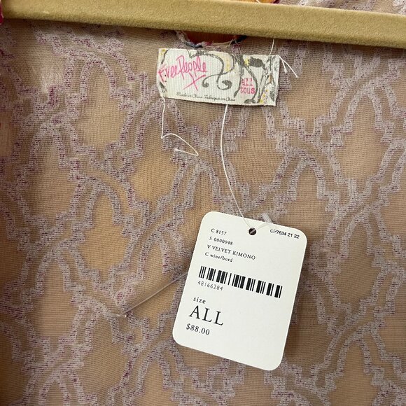 NWT Free People C'est La Vie Burnout Kimono - Picture 5 of 5